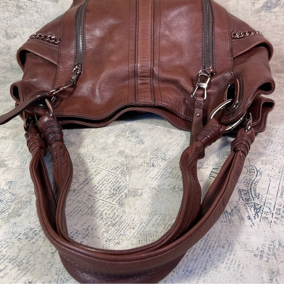 B. MAKOWSKY Alice Shoulder Bag Brandy - Picture 7 of 16